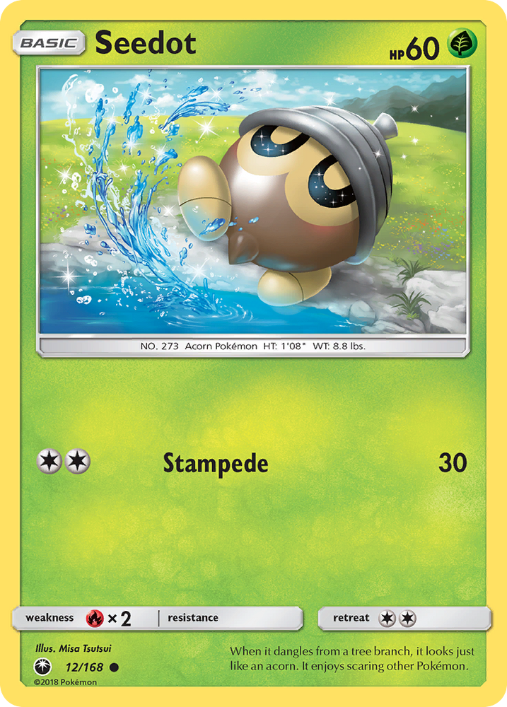 Seedot (12/168) [Sun &amp; Moon: Celestial Storm] 