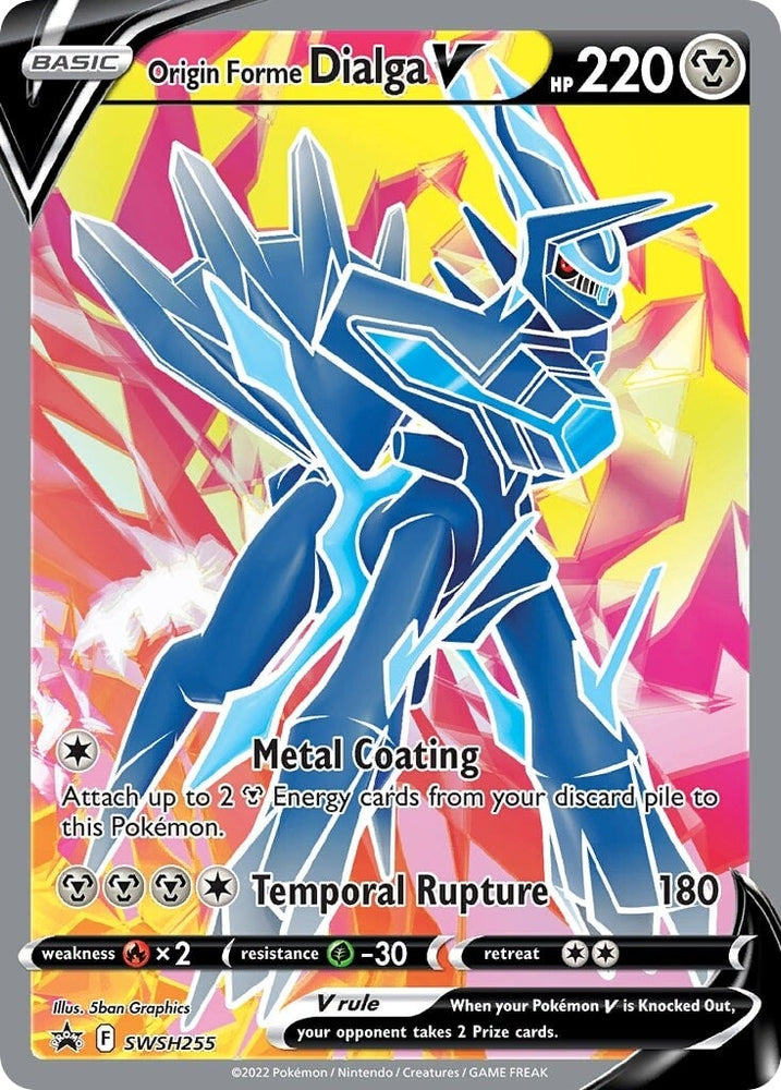 Origin Forme Dialga V (SWSH255) [Sword &amp; Shield: Black Star Promos] 