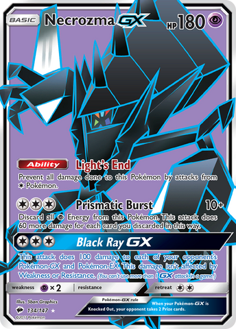 Necrozma GX (134/147) [Sun &amp; Moon: Burning Shadows] 