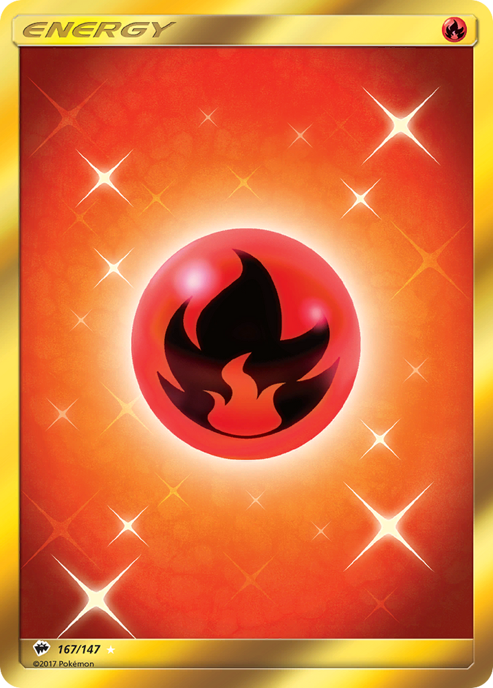 Fire Energy (167/147) [Sun &amp; Moon: Burning Shadows] 