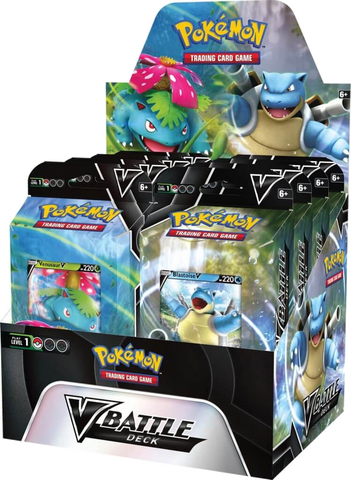 V Battle Deck Display (Venusaur V/Blastoise V)