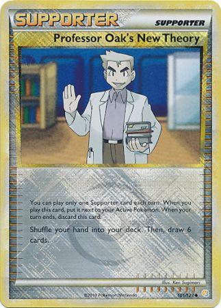 Professor Oak's New Theory (101/123) (League Promo) [HeartGold &amp; SoulSilver: Base Set] 