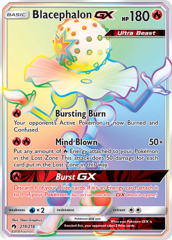 Blacephalon GX (219/214) [Sun &amp; Moon: Lost Thunder] 