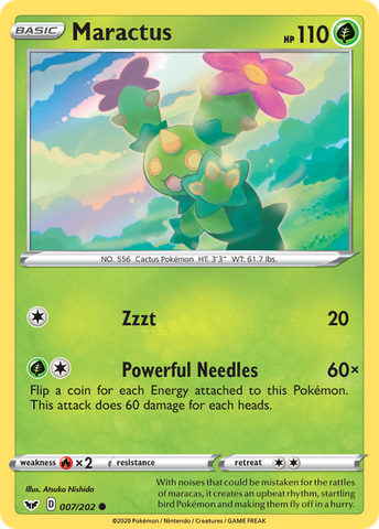 Maractus (007/202) [Sword &amp; Shield: Base Set] 