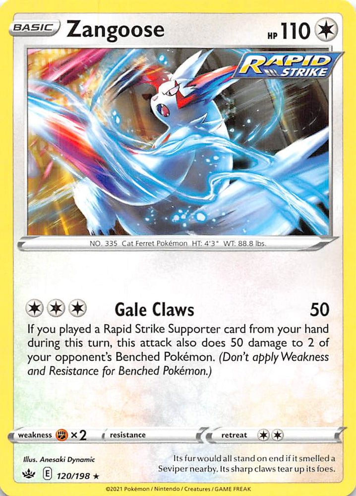 Zangoose (120/198) [Sword &amp; Shield: Chilling Reign] 