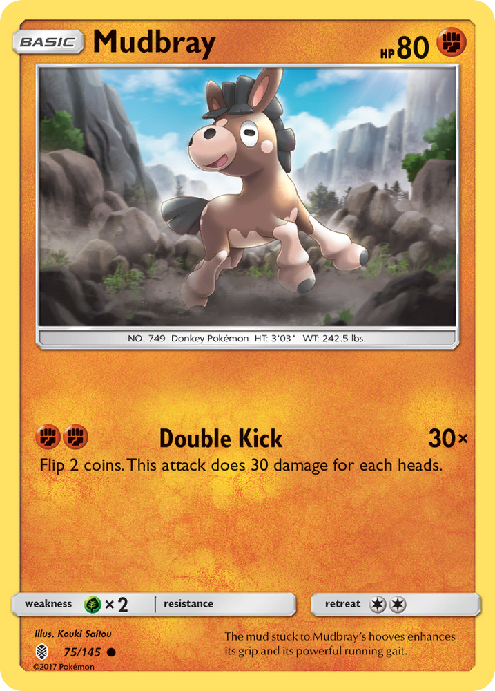 Mudbray (75/145) [Sun &amp; Moon: Guardians Rising] 