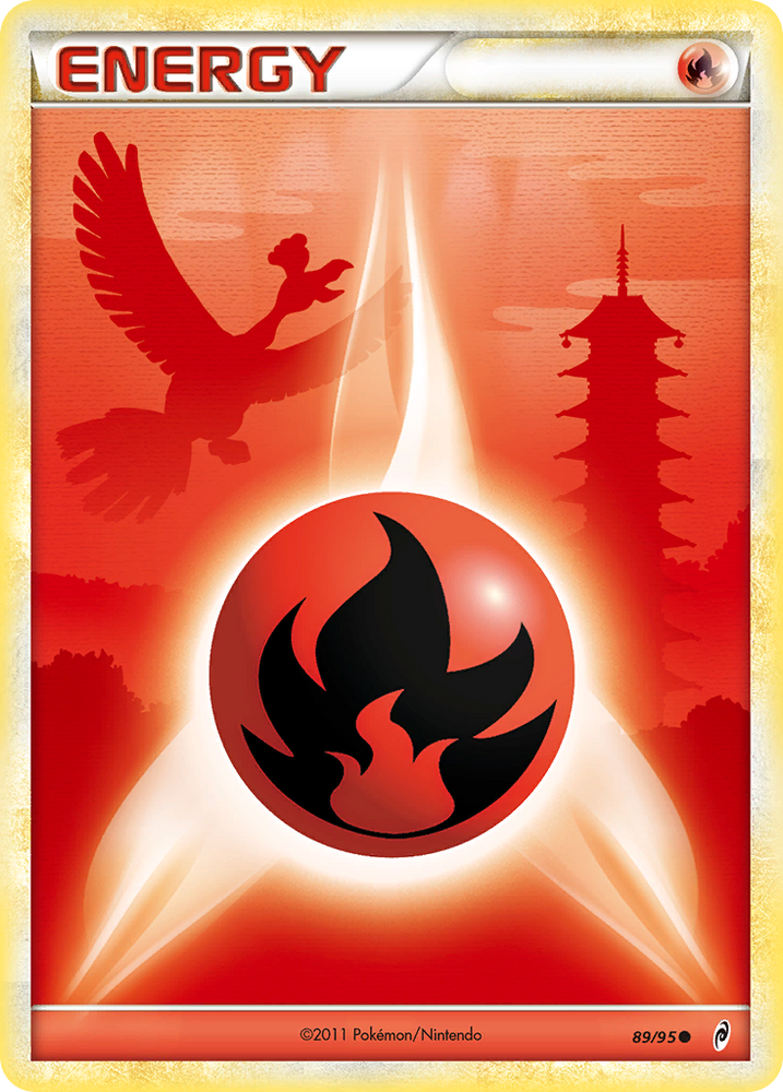 Fire Energy (89/95) [HeartGold &amp; SoulSilver: Call of Legends] 