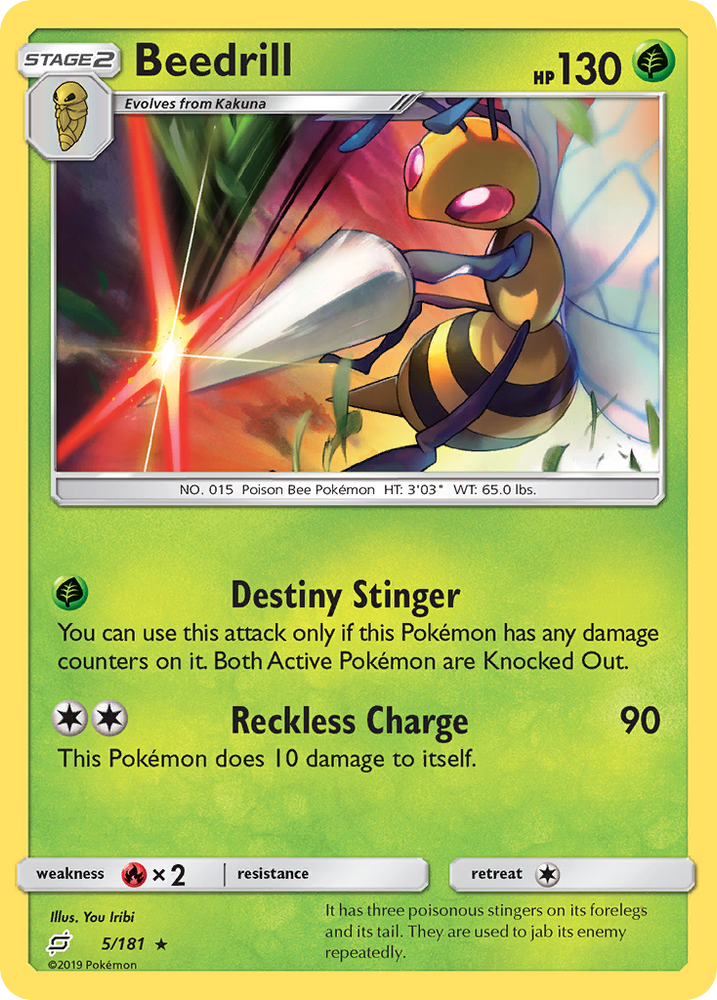 Beedrill (5/181) [Sun & Moon: Team Up]