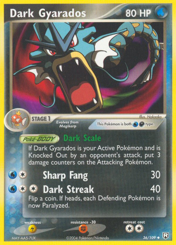 Darth Gyarados (36/109) [EX: Team Rocket Returns] 