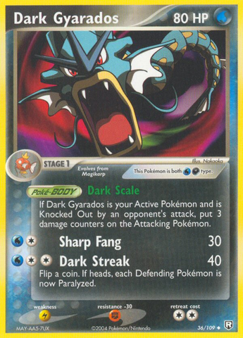Darth Gyarados (36/109) [EX: Team Rocket Returns] 