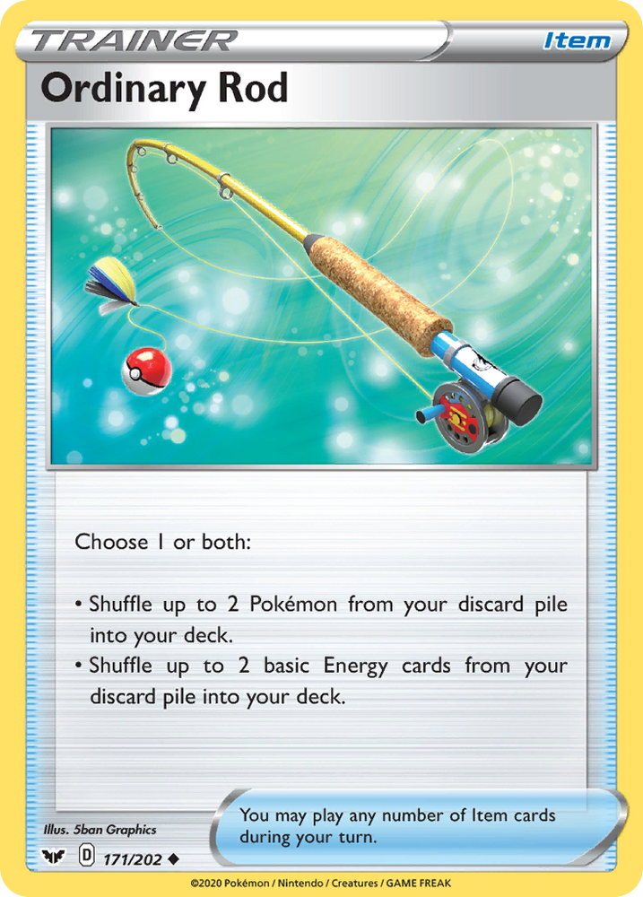 Ordinary Rod (171/202) [Sword &amp; Shield: Base Set] 