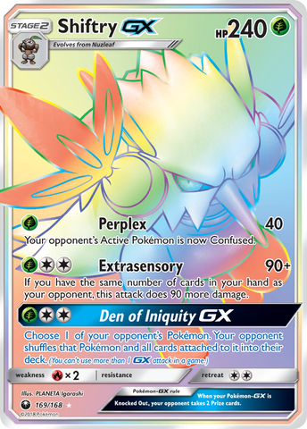 Shiftry GX (169/168) [Sun &amp; Moon: Celestial Storm] 