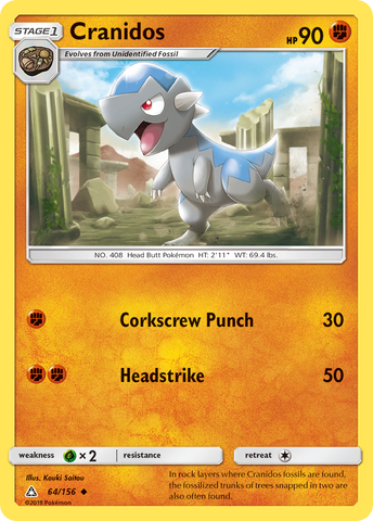 Cranidos (64/156) [Sun &amp; Moon: Ultra Prism] 