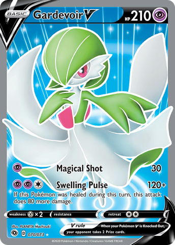 Gardevoir V (070/073) [Sword &amp; Shield: Champion's Path] 