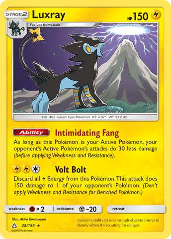 Luxray (48/156) [Sun &amp; Moon: Ultra Prism] 