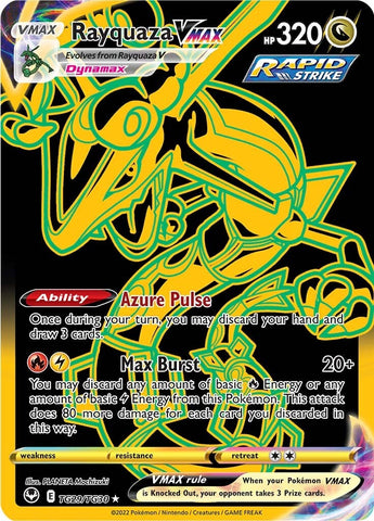 Rayquaza VMAX (TG29/TG30) [Sword &amp; Shield: Silver Tempest] 