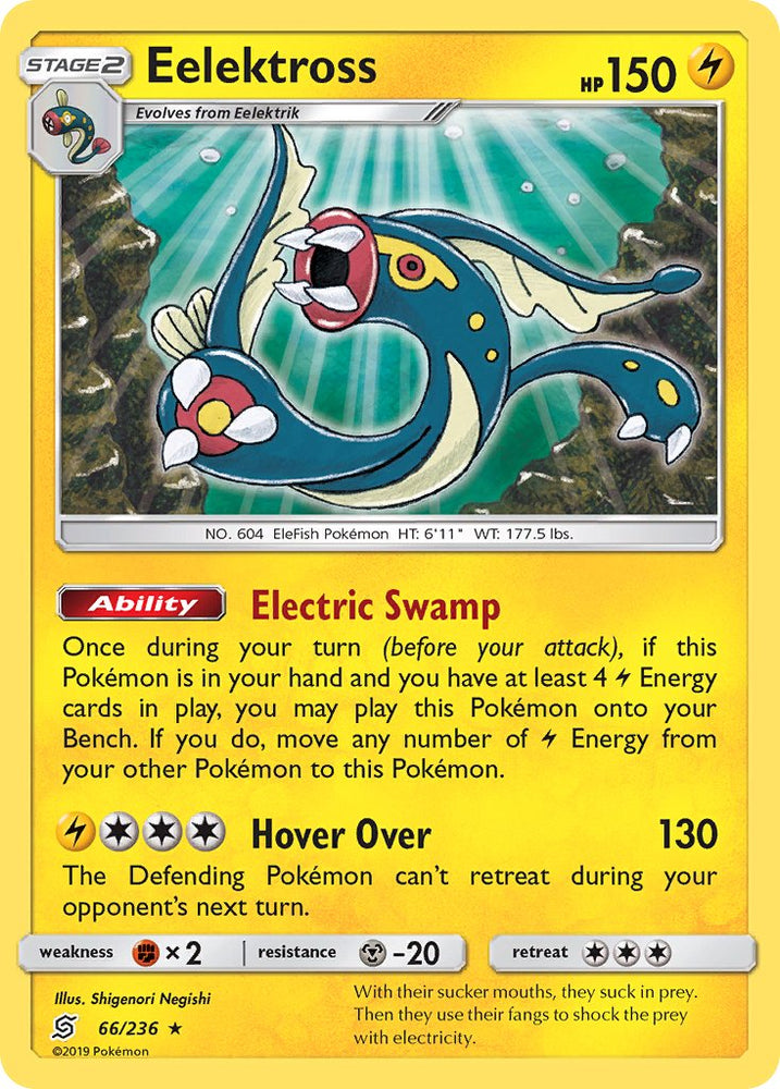 Eelektross (66/236) (Theme Deck Exclusive) [Sun &amp; Moon: Unified Minds] 