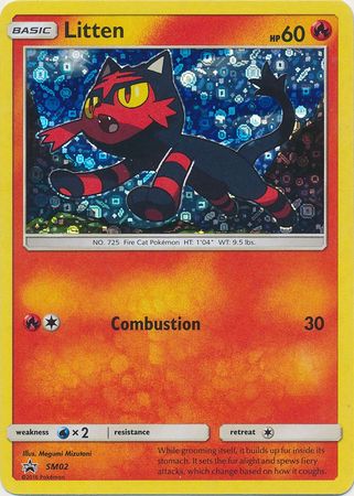 Litten (SM02) (General Mills Promo) [Sun &amp; Moon: Black Star Promos] 