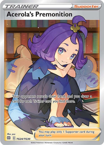 Acerola's Premonition (TG24/TG30) [Sword &amp; Shield: Brilliant Stars] 