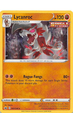 Lycanroc (087/198) [Sword &amp; Shield: Chilling Reign] 