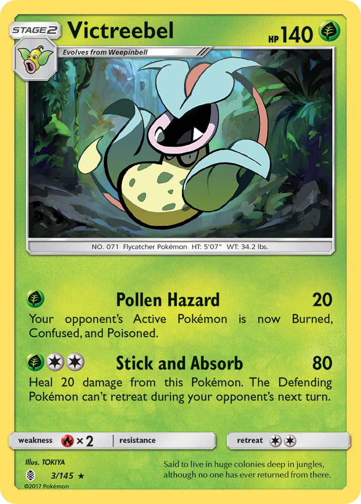 Victreebel (3/145) [Sun &amp; Moon: Guardians Rising] 