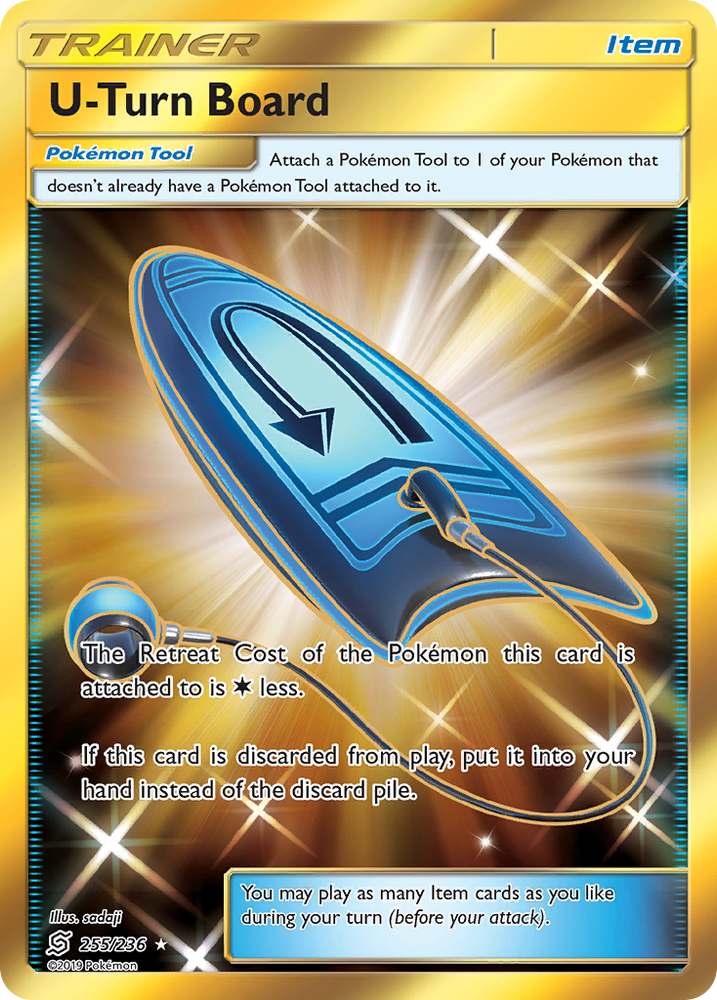 U-Turn Board (255/236) [Sun &amp; Moon: Unified Minds] 