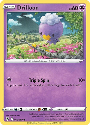 Drifloon (063/189) [Sword &amp; Shield: Astral Radiance] 