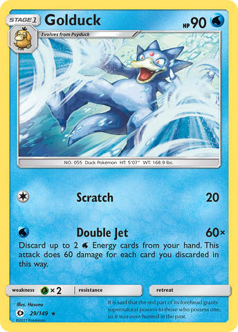 Golduck (29/149) [Sun &amp; Moon: Base Set] 