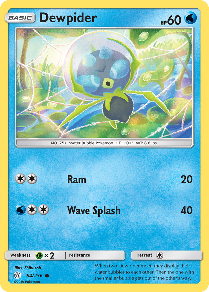 Dewpider (64/236) [Sun &amp; Moon: Cosmic Eclipse] 