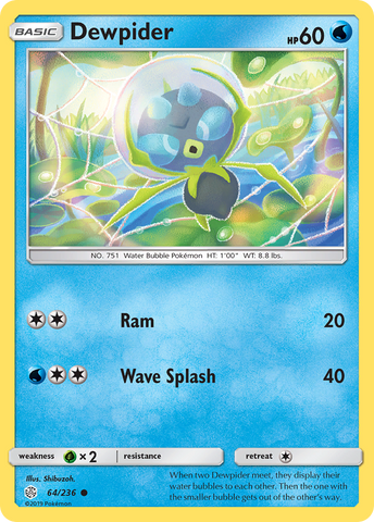 Dewpider (64/236) [Sun &amp; Moon: Cosmic Eclipse] 