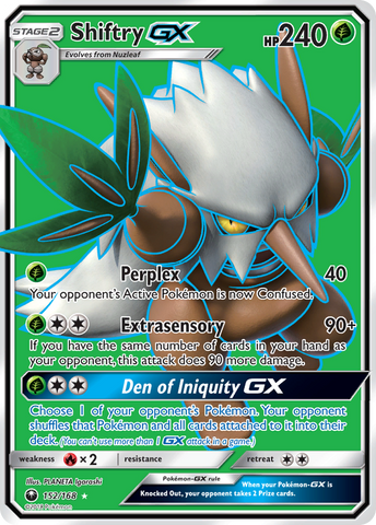 Shiftry GX (152/168) [Sun &amp; Moon: Celestial Storm] 