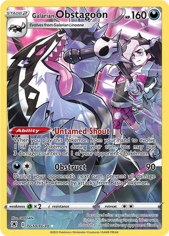 Galarian Obstagoon (TG10/TG30) [Sword &amp; Shield: Astral Radiance] 