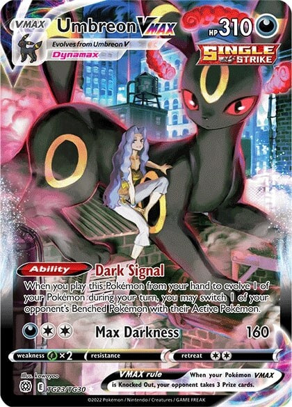 Umbreon VMAX (TG23/TG30) [Sword &amp; Shield: Brilliant Stars] 