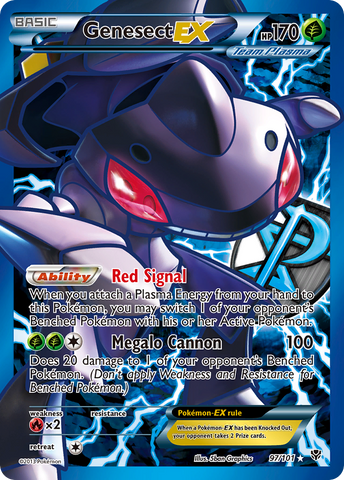 Genesect EX (97/101) [Black &amp; White: Plasma Blast] 