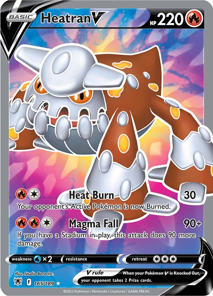 Heatran V (165/189) [Sword &amp; Shield: Astral Radiance] 