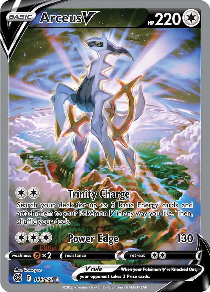 Arceus V (166/172) [Sword &amp; Shield: Brilliant Stars] 