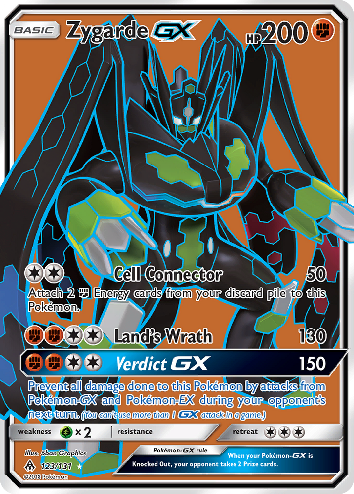 Zygarde GX (123/131) [Sun &amp; Moon: Forbidden Light] 