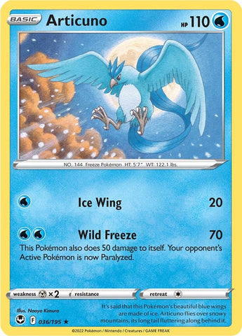 Articuno (036/195) [Sword &amp; Shield: Silver Tempest] 