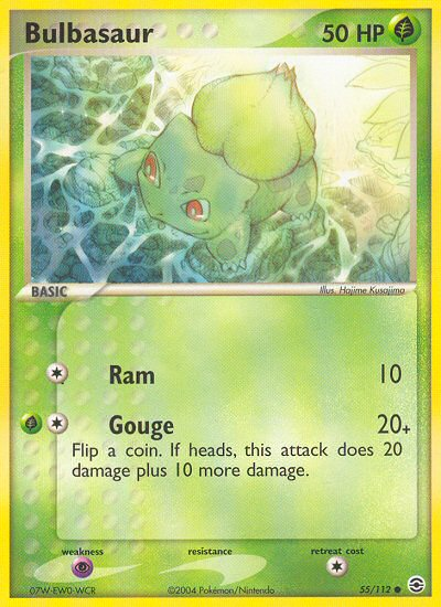 Bulbasaur (55/112) [EX: FireRed &amp; LeafGreen] 