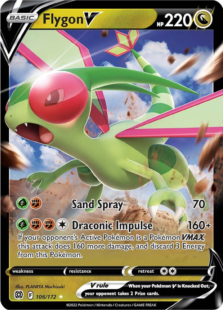 Flygon V (106/172) [Sword &amp; Shield: Brilliant Stars] 