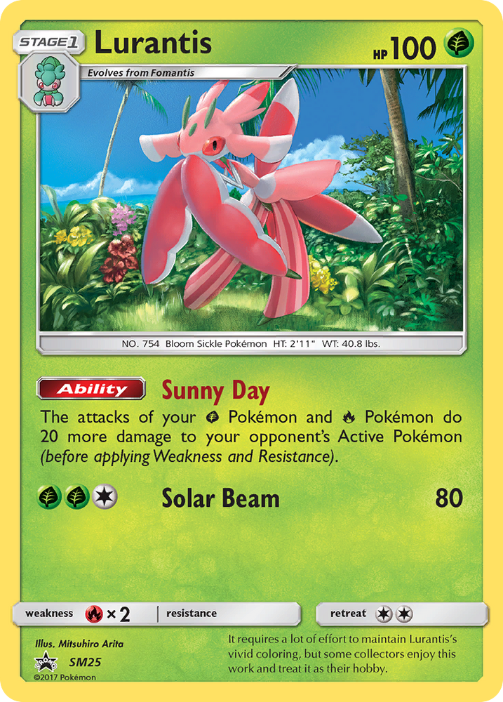 Lurantis (SM25) [Sun &amp; Moon: Black Star Promos] 