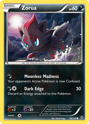 Zorua (89/162) [XY:BREAKthrough] 