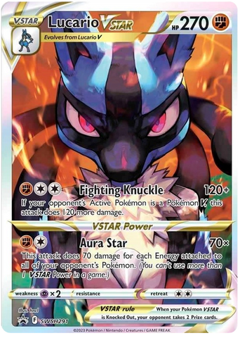 Lucario VSTAR (SWSH291) [Sword &amp; Shield: Black Star Promos] 