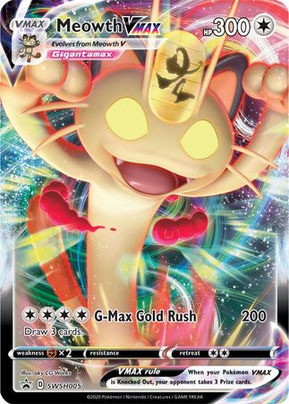 Meowth VMAX (SWSH005) [Sword &amp; Shield: Black Star Promos] 