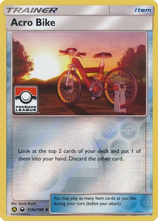 Acro Bike (123a/168) (League Promo) [Sun &amp; Moon: Celestial Storm] 