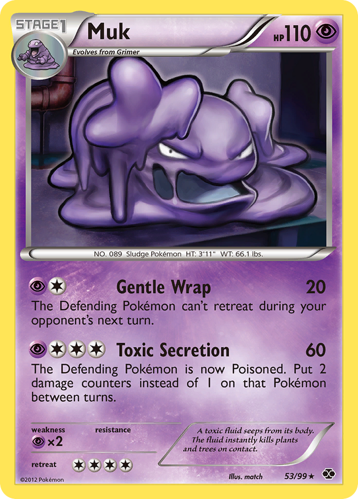 Muk (53/99) [Black &amp; White: Next Destinies] 