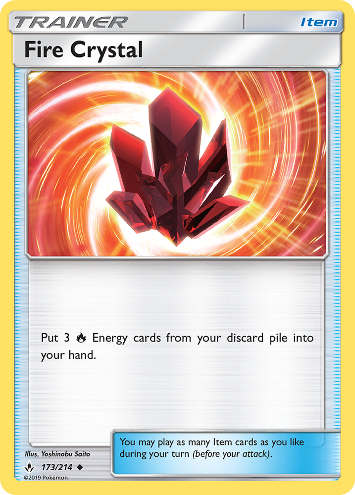 Fire Crystal (173/214) [Sun &amp; Moon: Unbroken Bonds] 