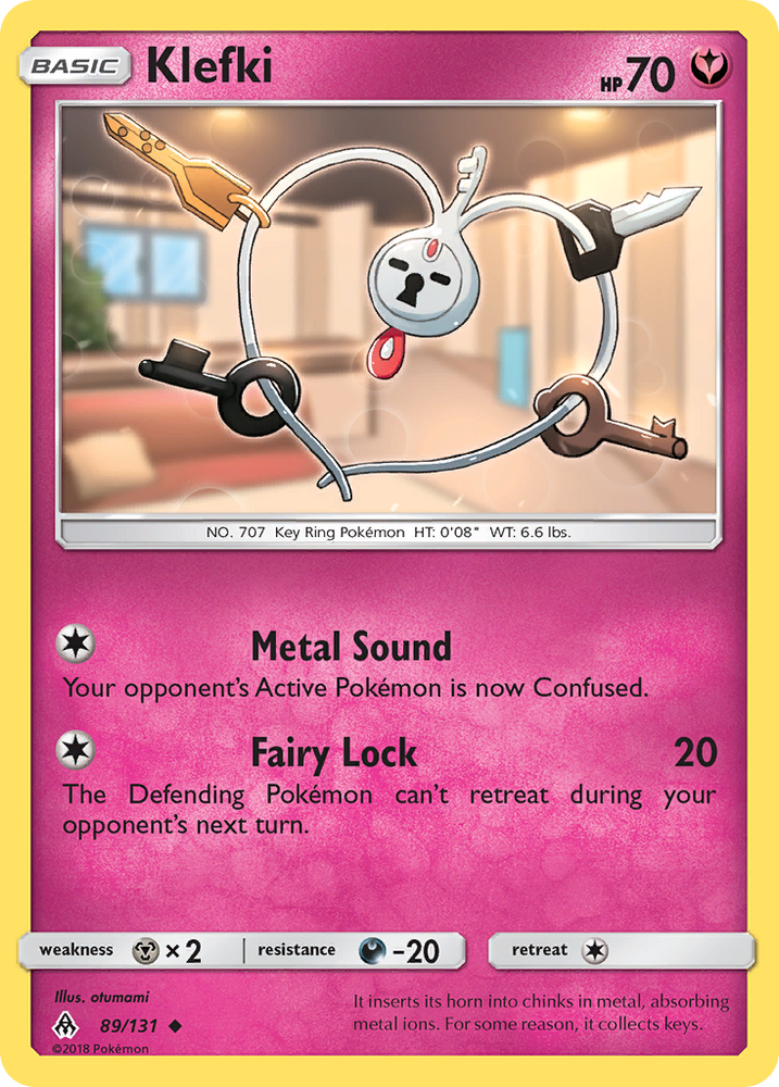 Klefki (89/131) [Sun &amp; Moon: Forbidden Light] 