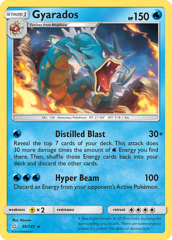 Gyarados (30/181) [Sun &amp; Moon: Team Up] 