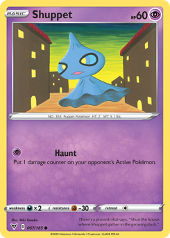 Shuppet (067/185) [Sword &amp; Shield: Vivid Voltage] 